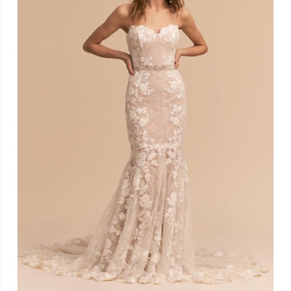 Bhldn Lombardy wedding dress